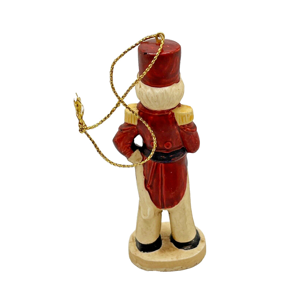Kurt S Adler Wooden Toy Soldier Santa Captain Christmas Ornaments Lot Of 3 - Picture 10 of 13